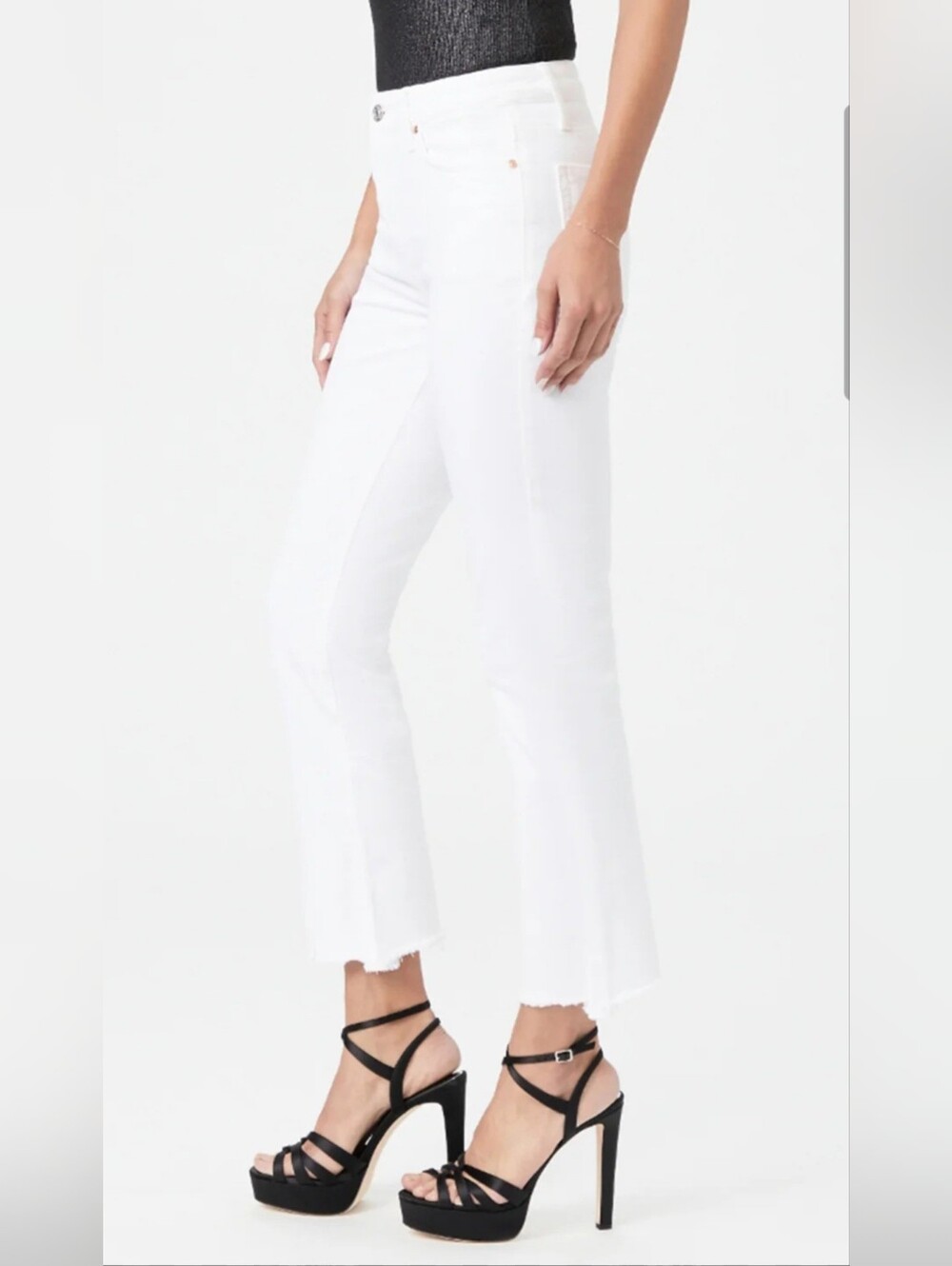 PAIGE Cindy Crop Petite Slim Jean
